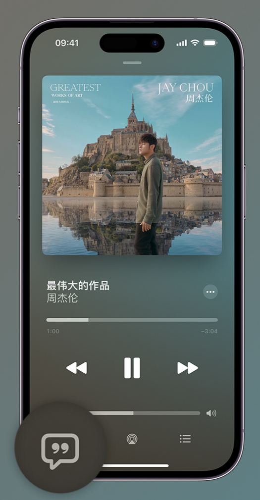 吴兴iphone维修分享如何在iPhone上使用Apple Music全新唱歌功能 